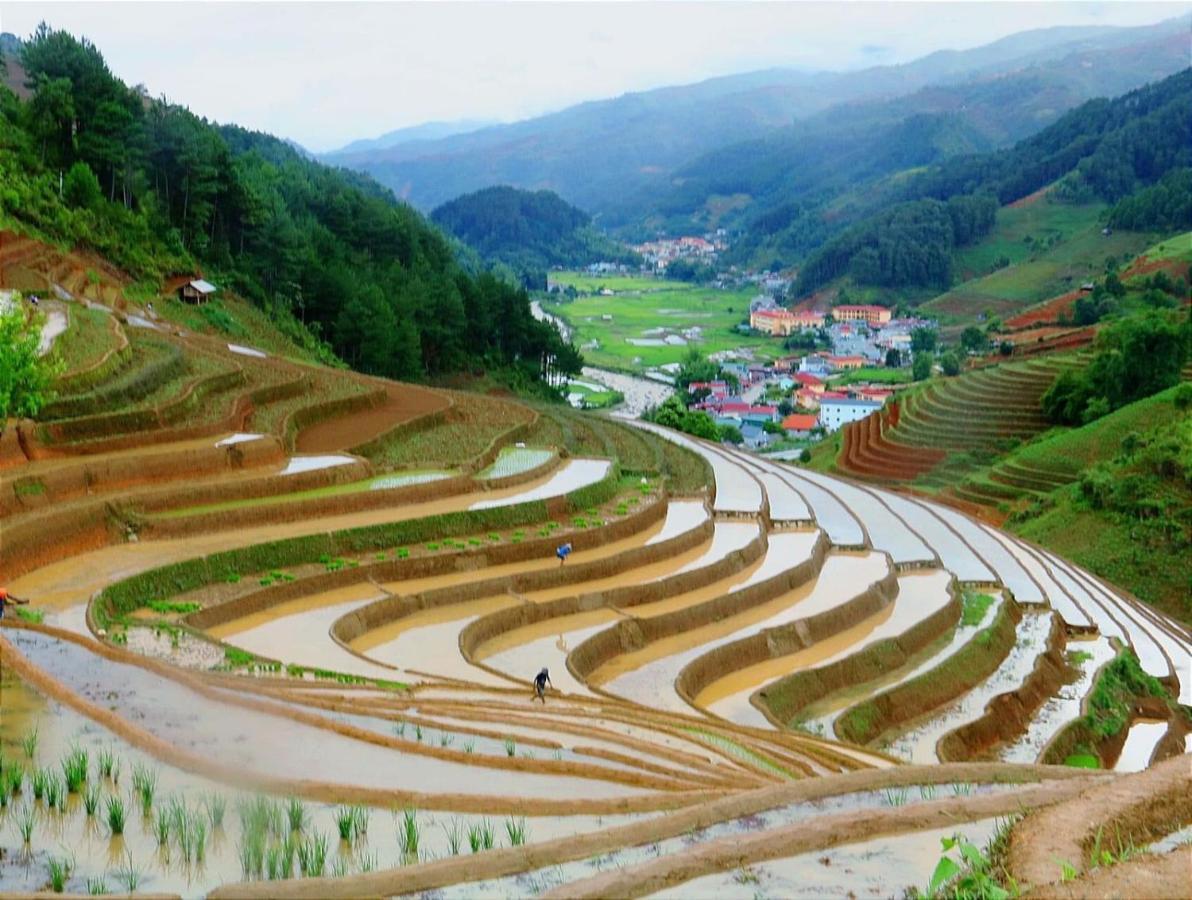 Dong Suoi H'Mong Homestay & Bungalow - Trek & Vegetarian Food Mu Cang Chai Экстерьер фото